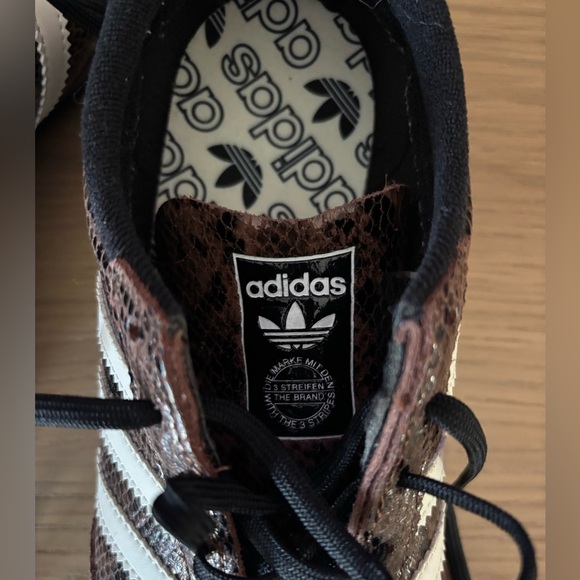 Adidas black/brown python sneaker - Picture 4 of 4